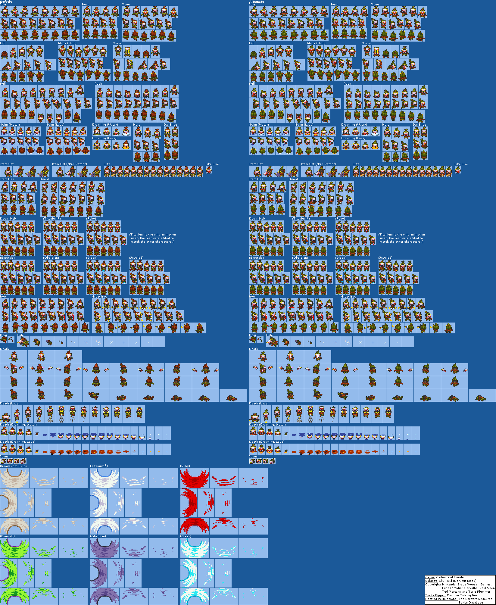 Cadence of Hyrule: Crypt of the NecroDancer Featuring The Legend of Zelda - Skull Kid (Darknut Mask)