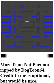 Not Pac-Man - Maze