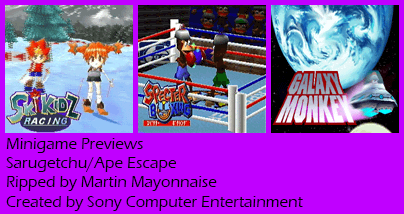 Ape Escape - Minigame Previews