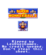 Super Monkey Ball 2 - Banner & Memory Card Icon