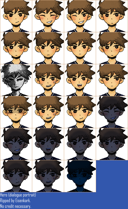 Omori Sprites Transparent