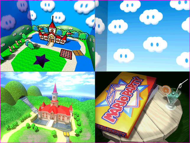 Mario Party 3 - Ending Backgrounds