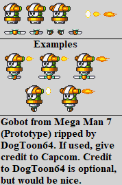 Mega Man 7 (Prototype) - Gobot