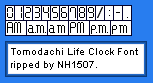 Font (Clock)