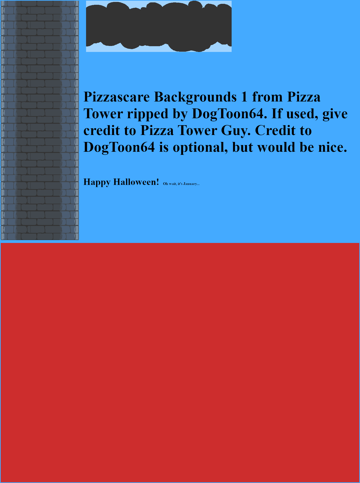 Pizza Tower - Pizzascare Backgrounds 1 (Demo)