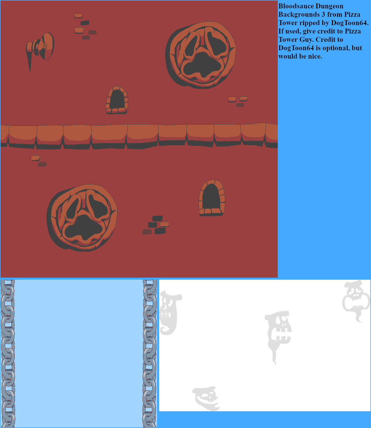 Pizza Tower - Bloodsauce Dungeon Backgrounds 2