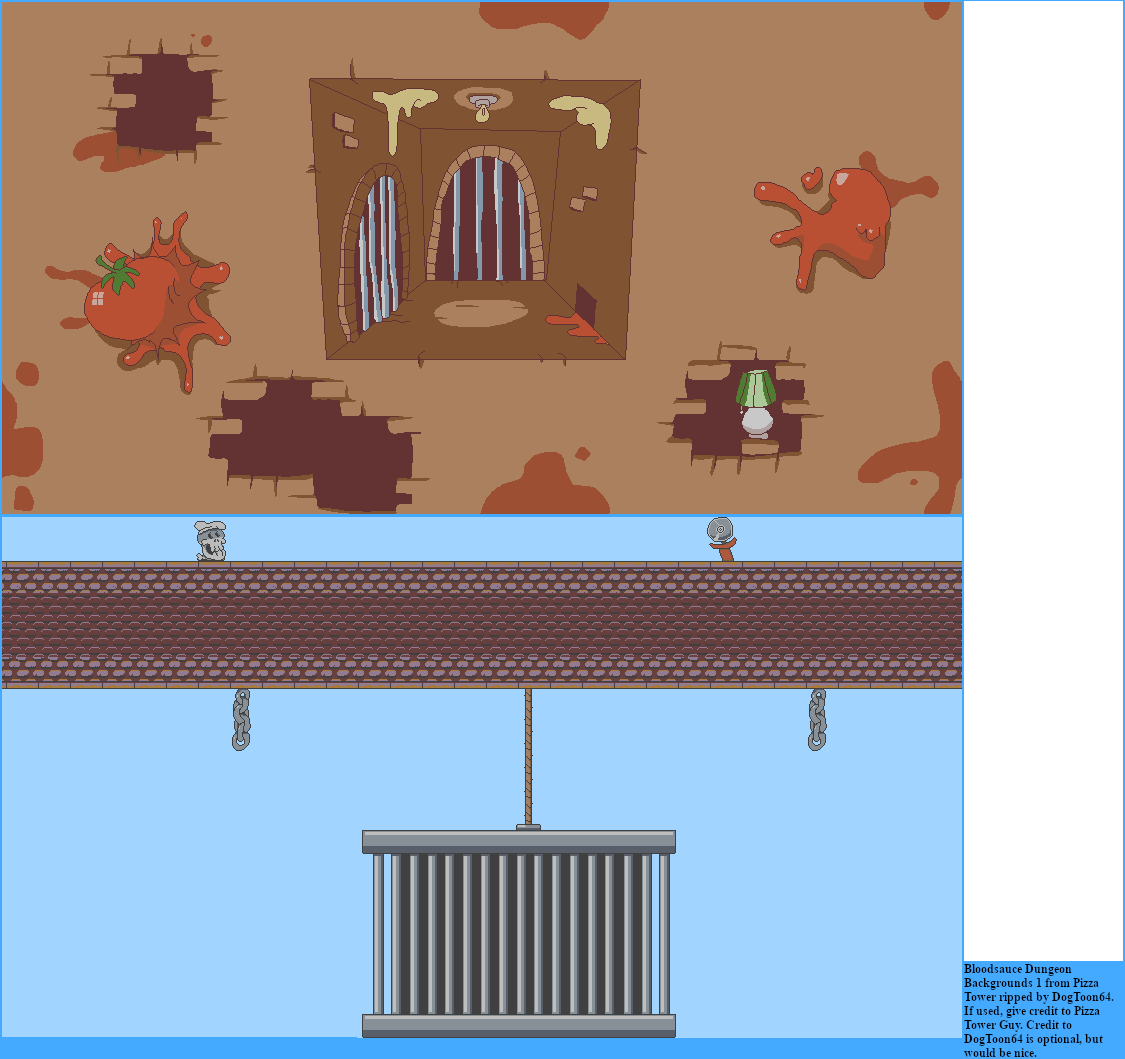 Bloodsauce Dungeon Backgrounds 1