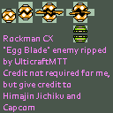 Rockman CX (Hack) - Egg Blade