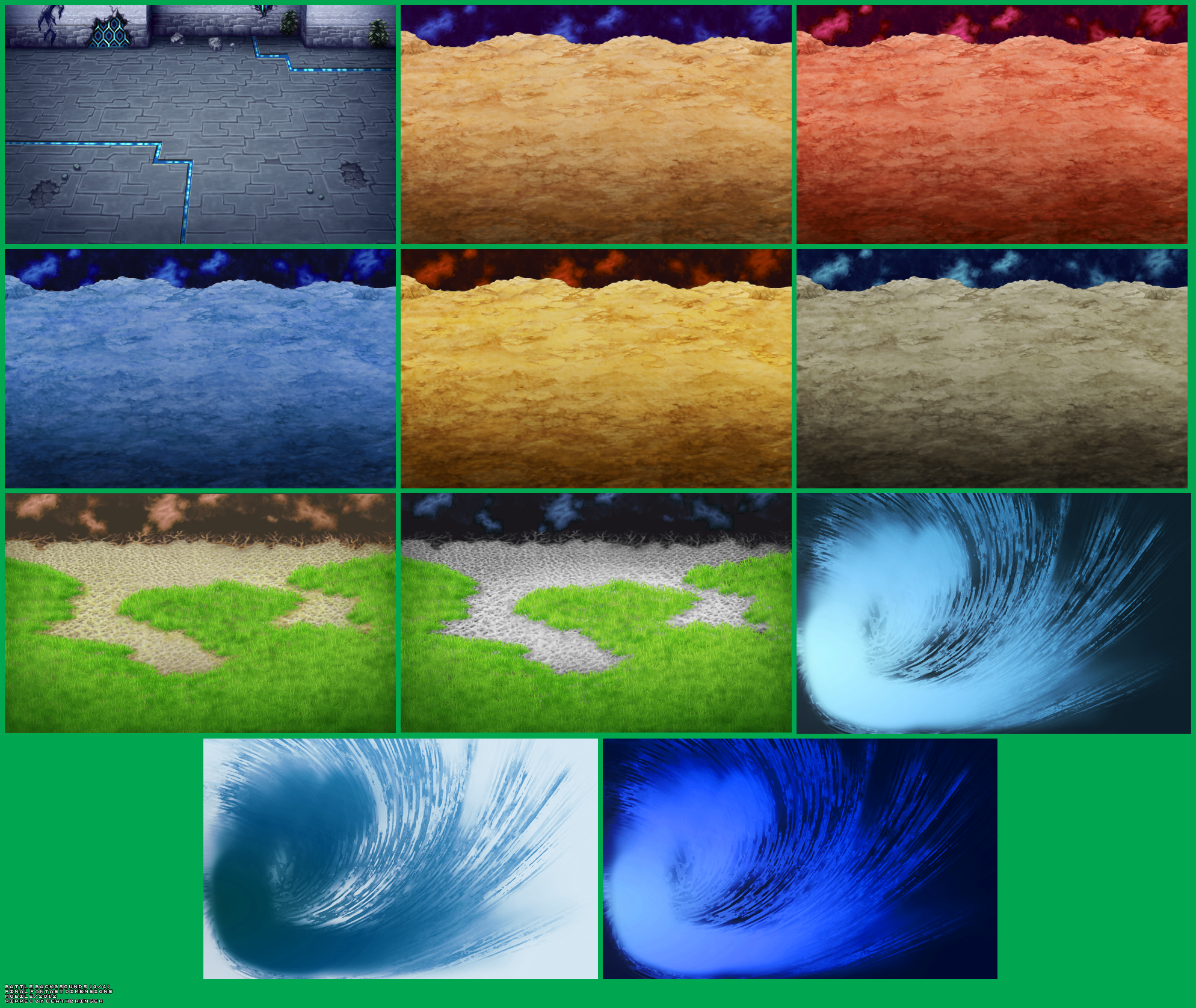 Final Fantasy Dimensions - Battle Backgrounds (4/4)