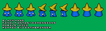 Final Fantasy Dimensions - Black Mage