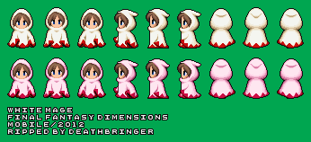 Final Fantasy Dimensions - White Mage