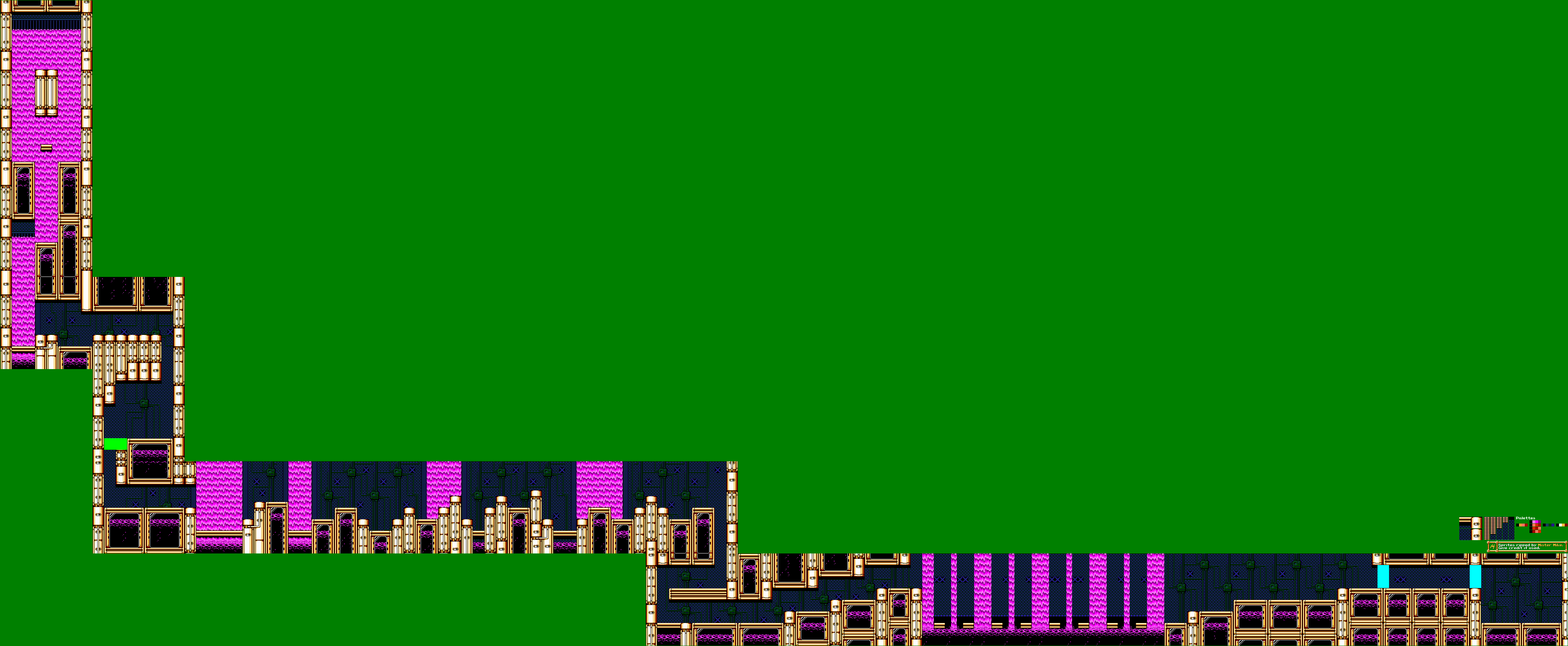 Mega Man 3 - Shadow Man Stage