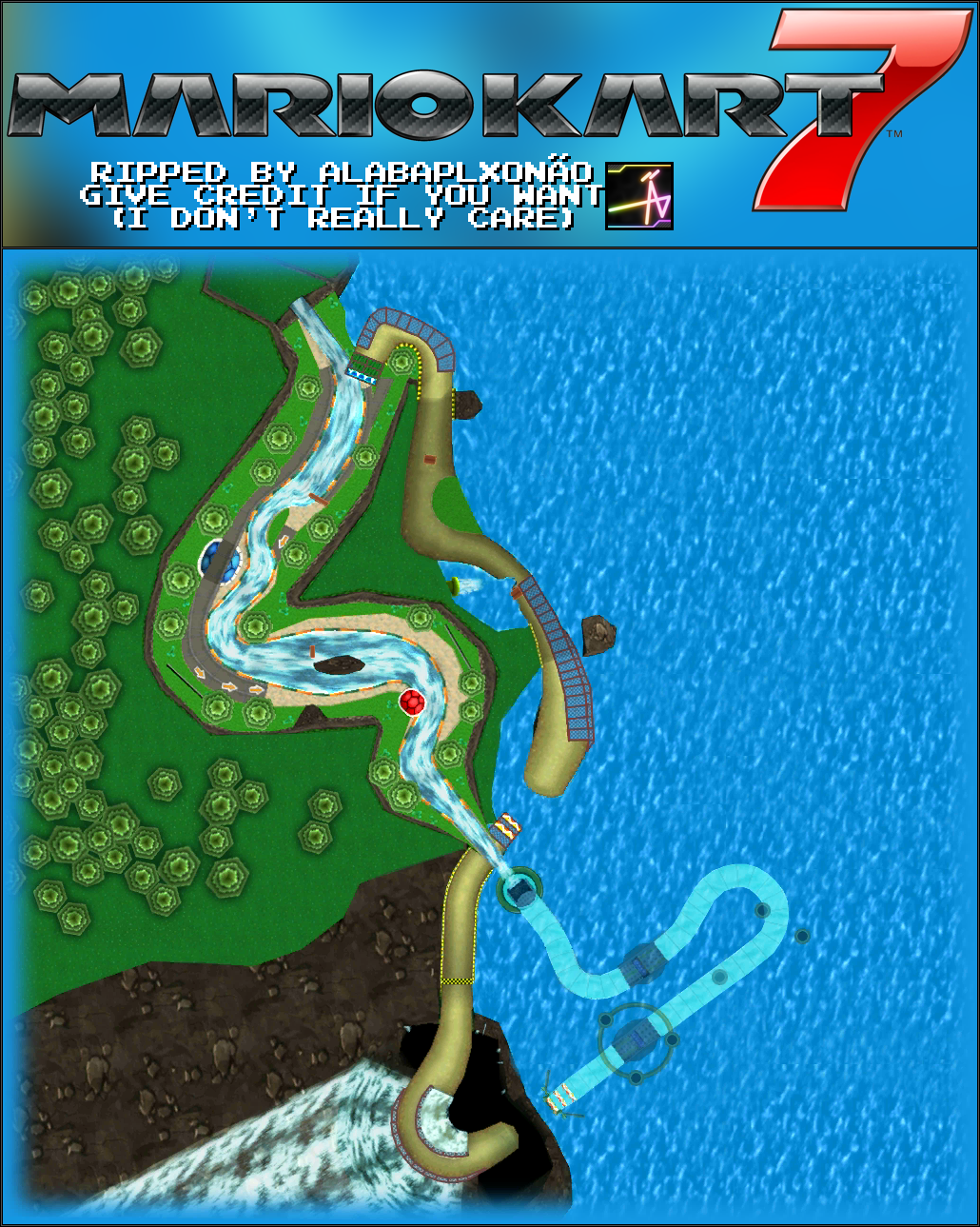 Mario Kart 7 - Wii Koopa Cape