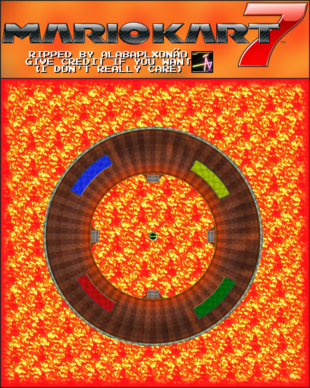 Mario Kart 7 - N64 Big Donut