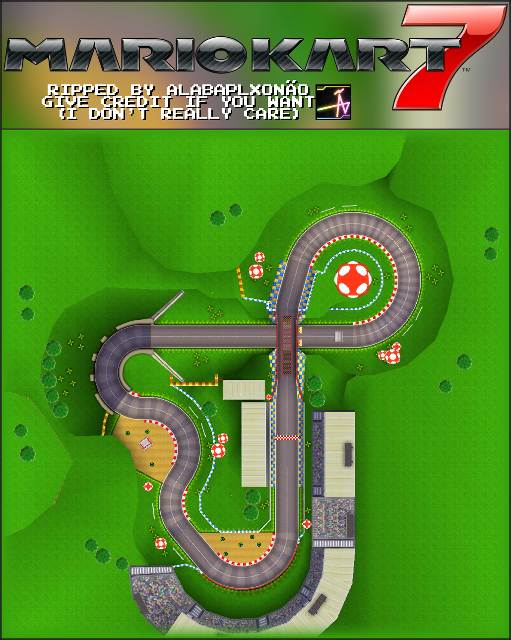 Mario Kart 7 - Toad Circuit