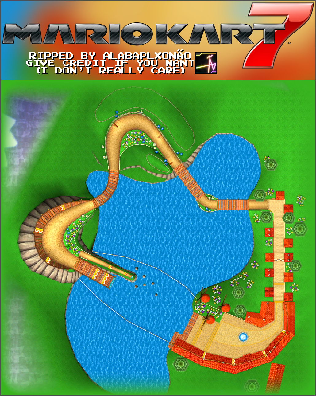 Mario Kart 7 - Daisy Hills