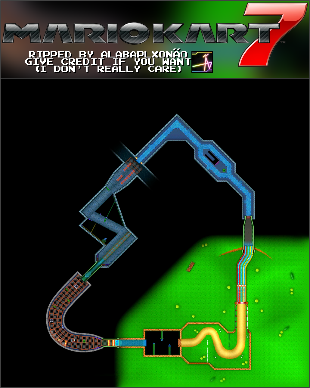 Mario Kart 7 - Piranha Plant Slide / Piranha Plant Pipeway