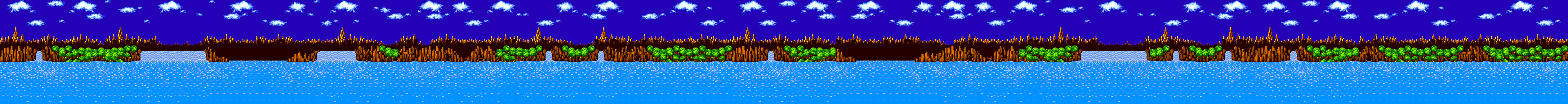 Green Hill Zone Background