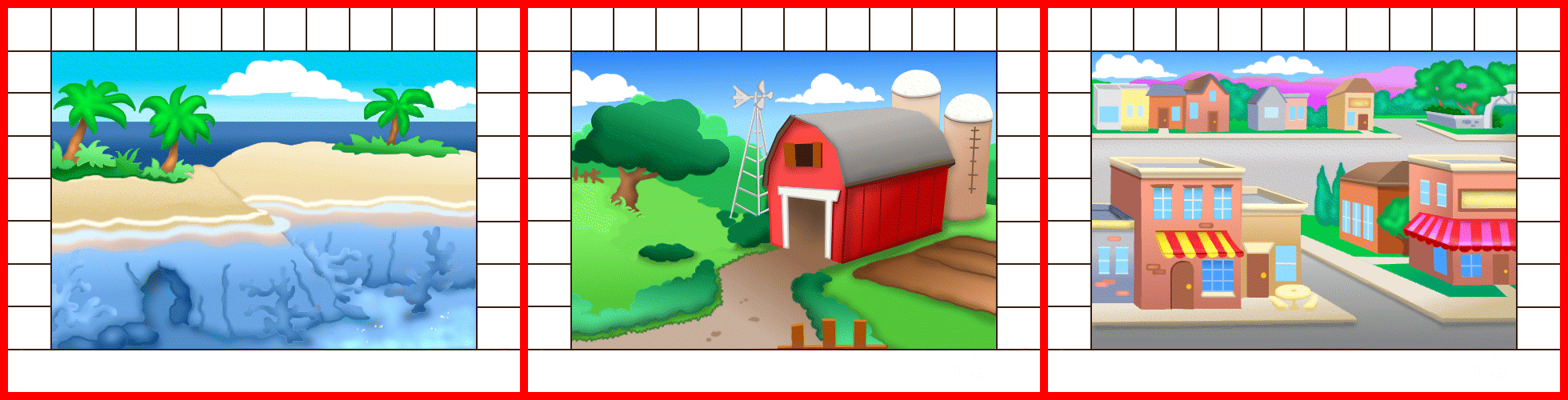 Fisher-Price Ready For School: Toddler - Backgrounds