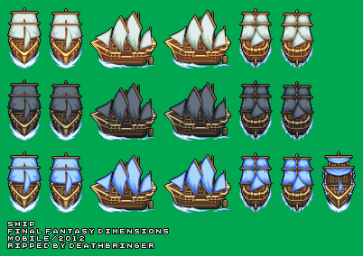 Final Fantasy Dimensions - Ship