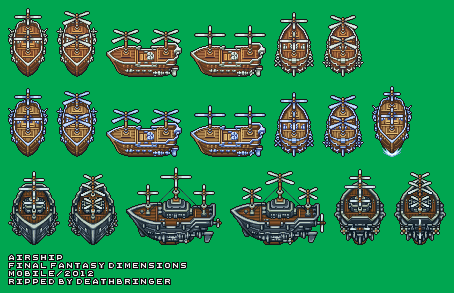 Final Fantasy Dimensions - Airship