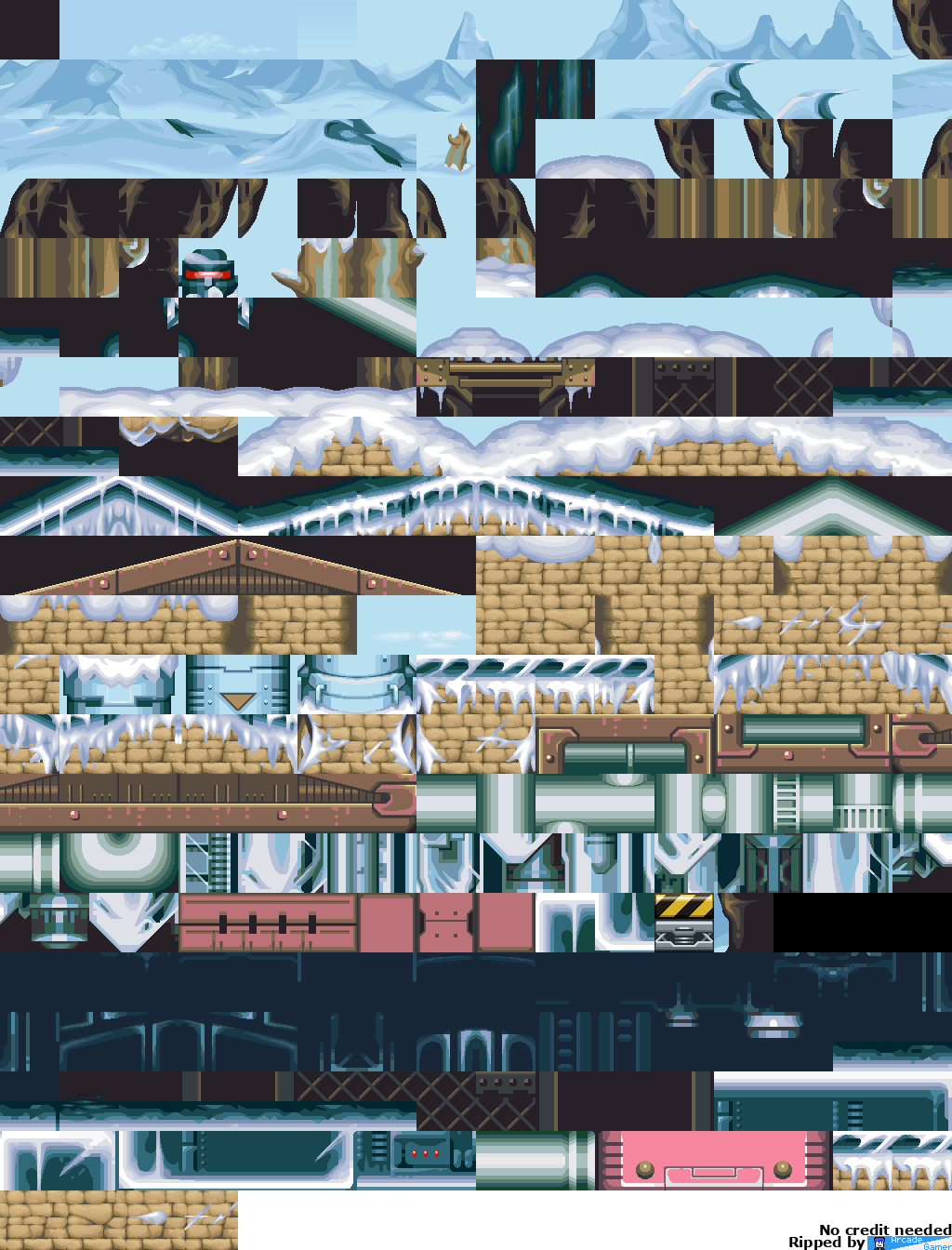 Chill Penguin Tileset