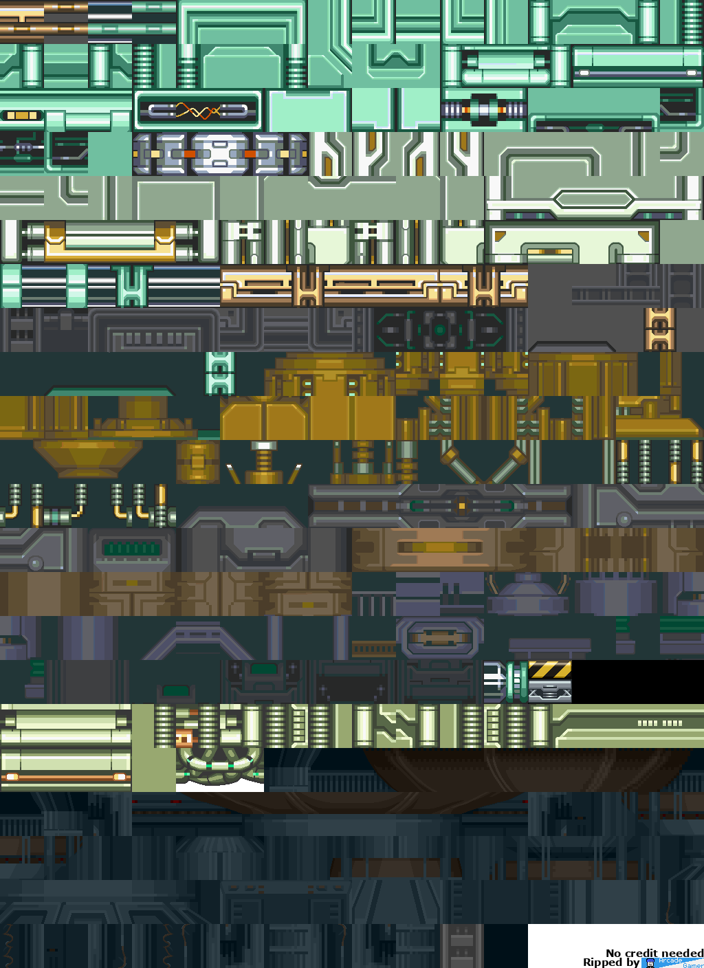 Spark Mandrill Tileset