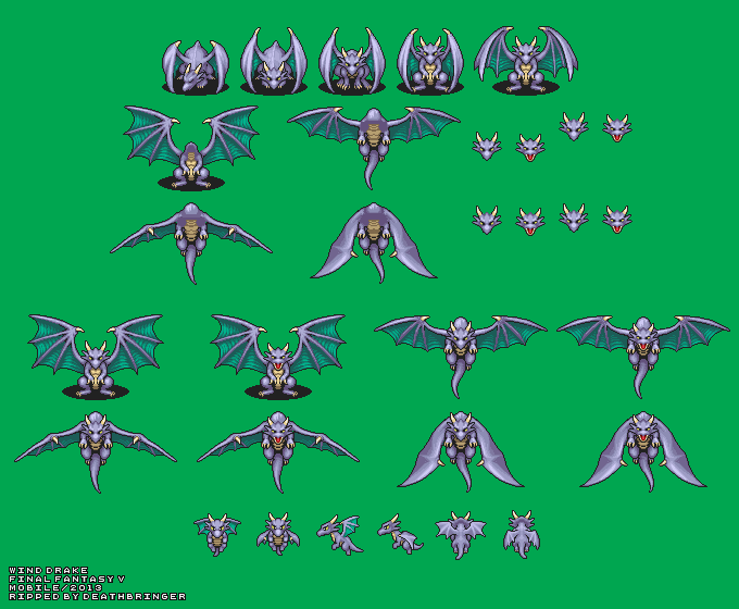 Final Fantasy 5 - Wind Drake