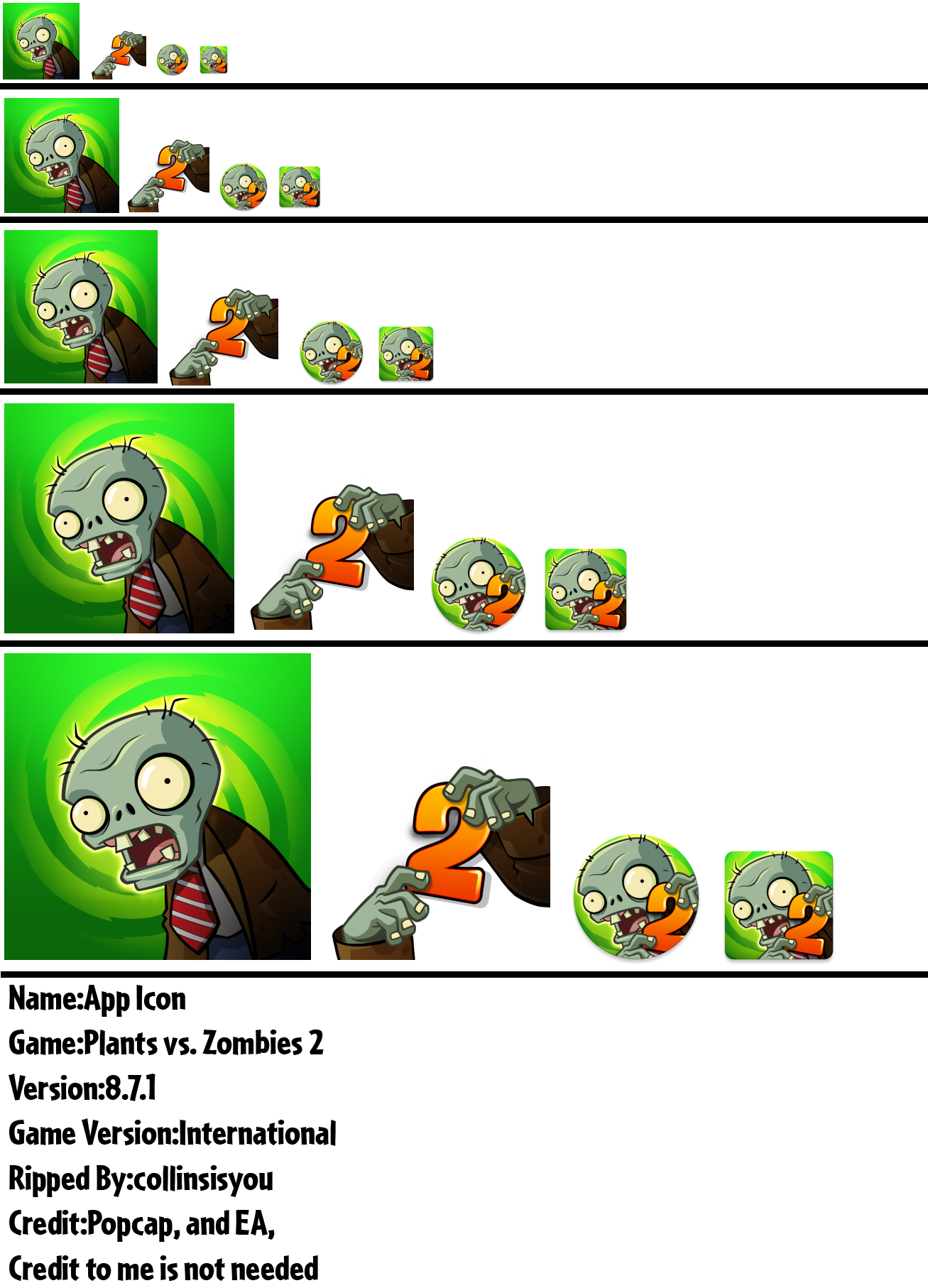 Plants vs. Zombies 2 - App Icon (Normal)