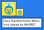 Face Raiders - HOME Menu Icon