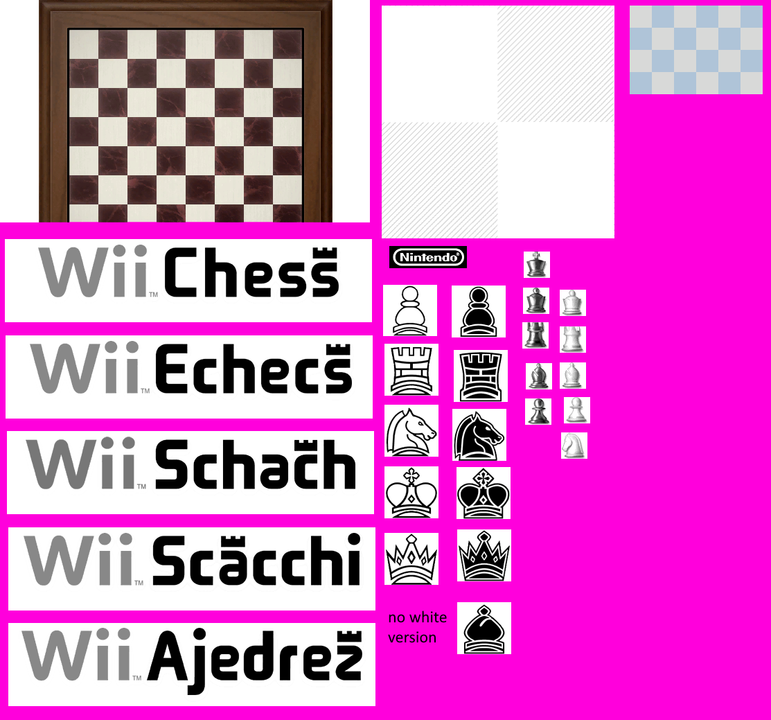 Wii Chess - Wii Menu Icon and Banner