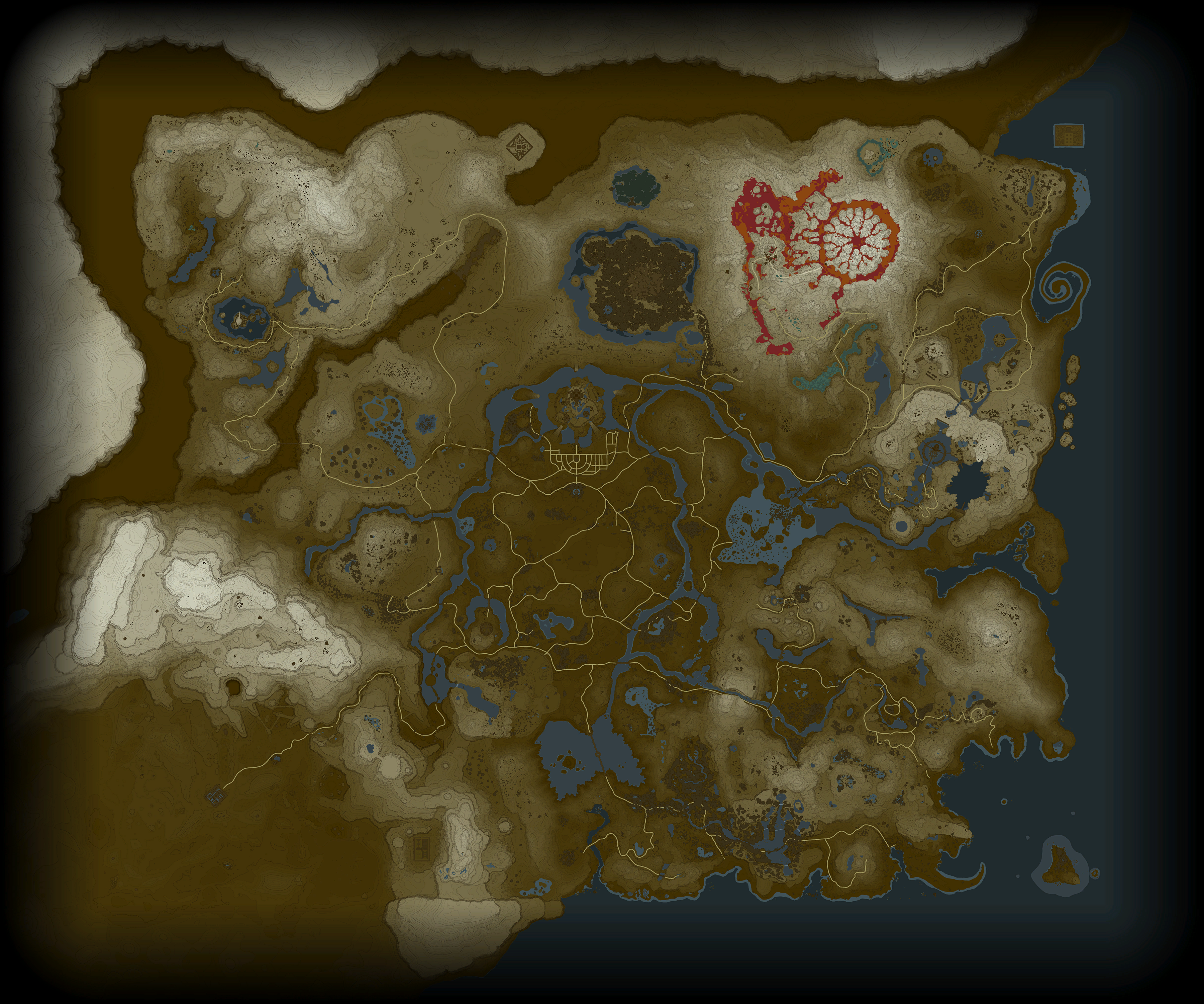 Hyrule Warriors: Age of Calamity - Map