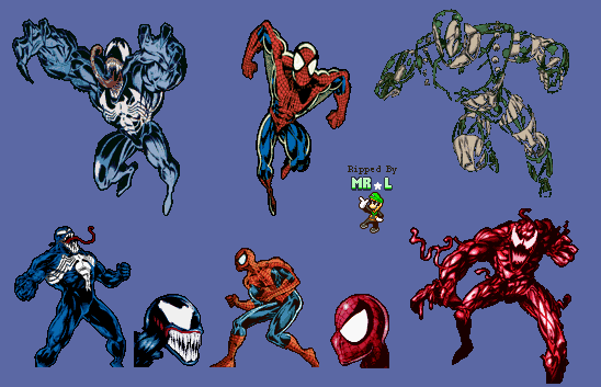 Venom / Spider-Man: Separation Anxiety - Character Artwork