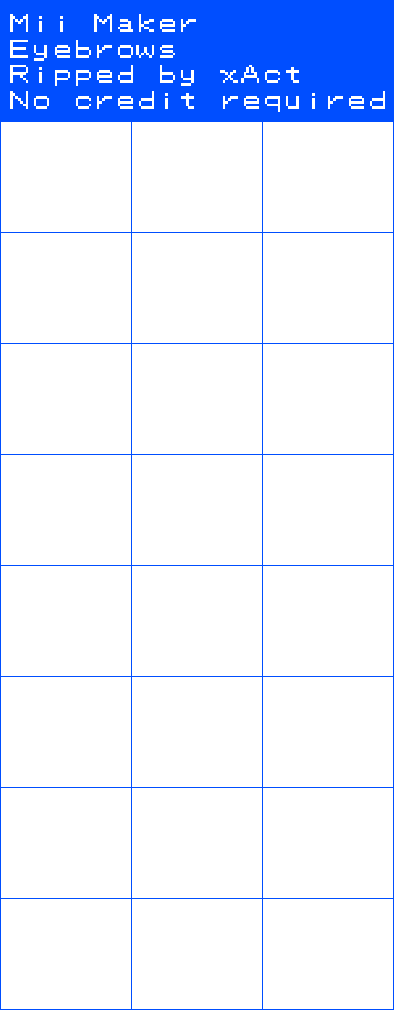 System BIOS - Mii Eyebrows