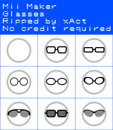 Mii Glasses