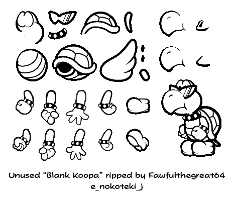 Blank Koopa