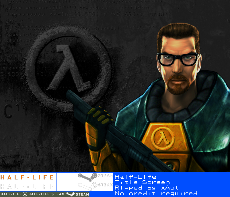 Half-Life - Title Screen
