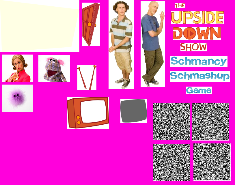 The Upside Down Show Schmancy Schmashup Game Browser Games - The Upside Down Show Schmancy Schmashup Game - Title