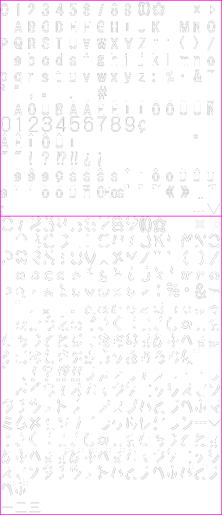 Gamecube Mario Party 6 Dialogue Font The Spriters Resource