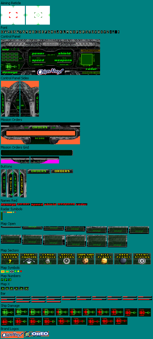 Chips Ahoy! Space Conquest - Game UI