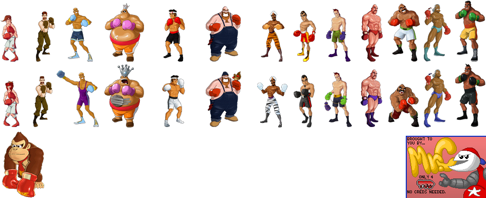 Character/Opponent Portraits