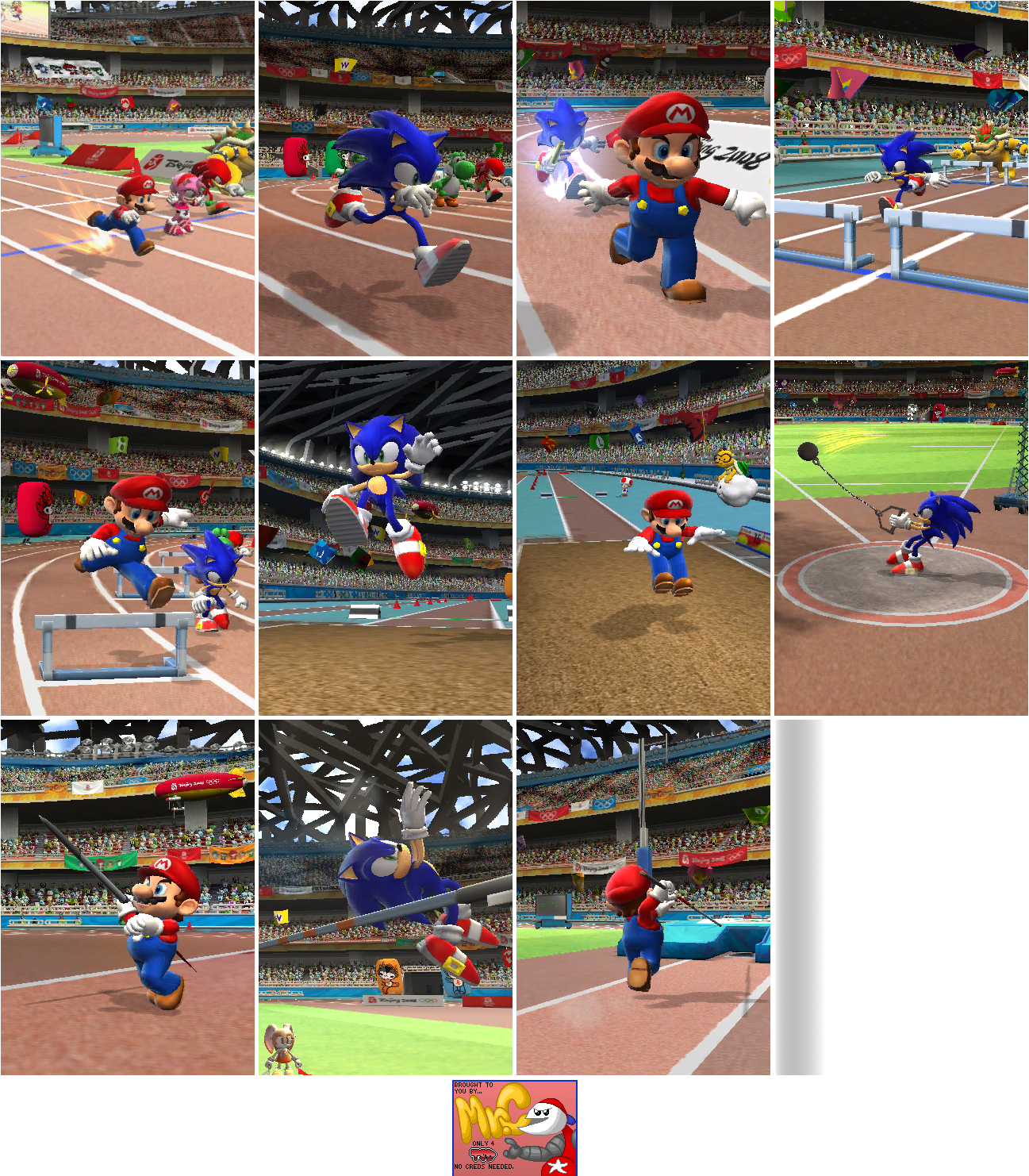 Mario & Sonic at the Olympic Games - Event Images (Athletics)