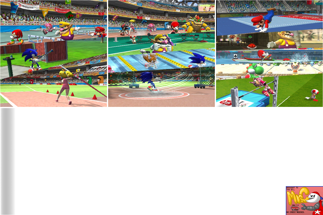 Mario & Sonic at the Olympic Games - Event Images (Circuits)