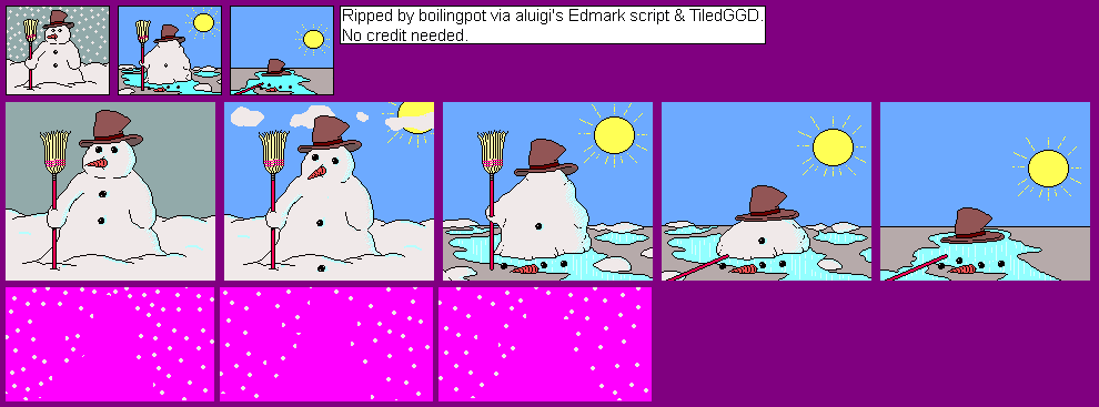 Sammy's Science House - Snowman