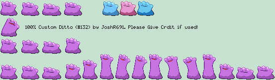 Custom / Edited - Pokémon Generation 1 Customs - #132 Ditto Custom / Edited - Pokémon Generation 1 Customs - #132 Ditto