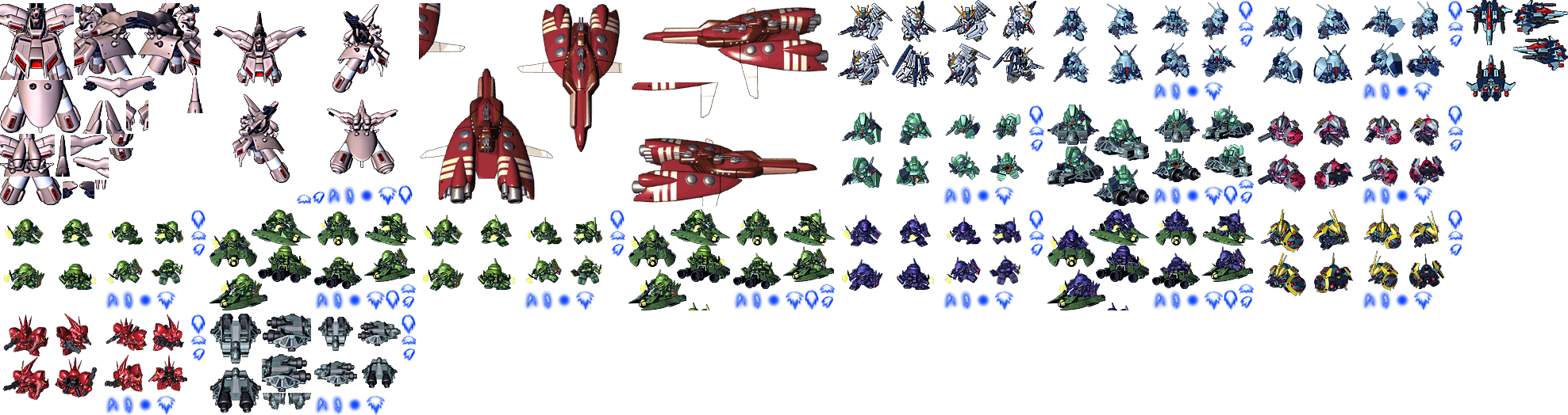 SD Gundam G Generation Spirits - Char's Counterattack Units