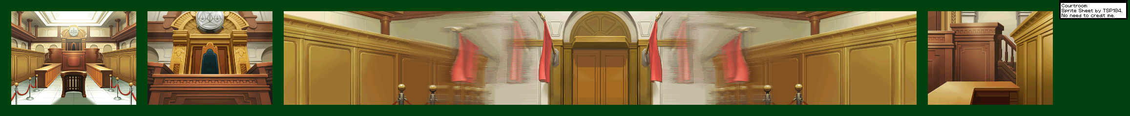 Apollo Justice: Ace Attorney - Courtroom