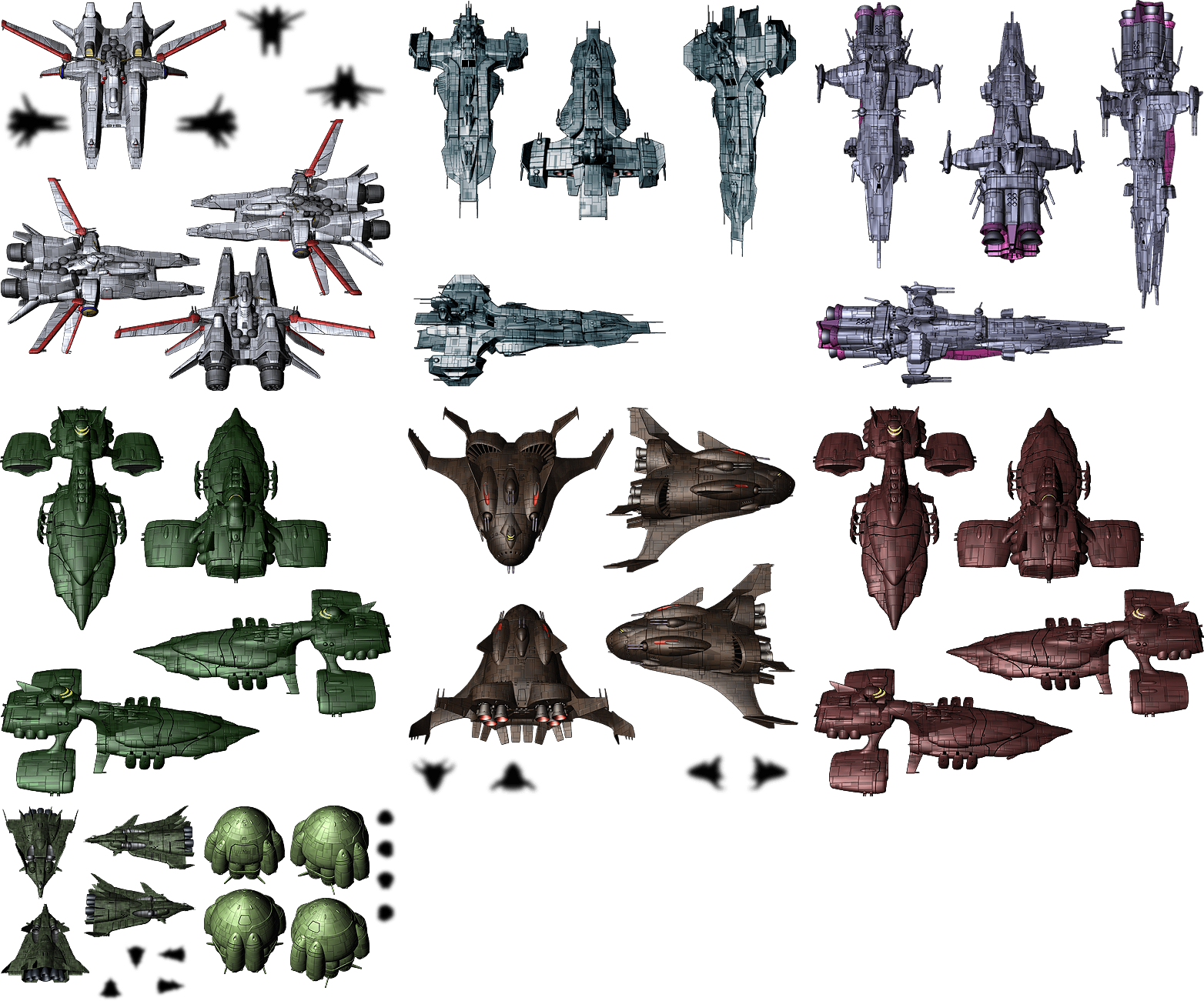 Stardust Memory Ships