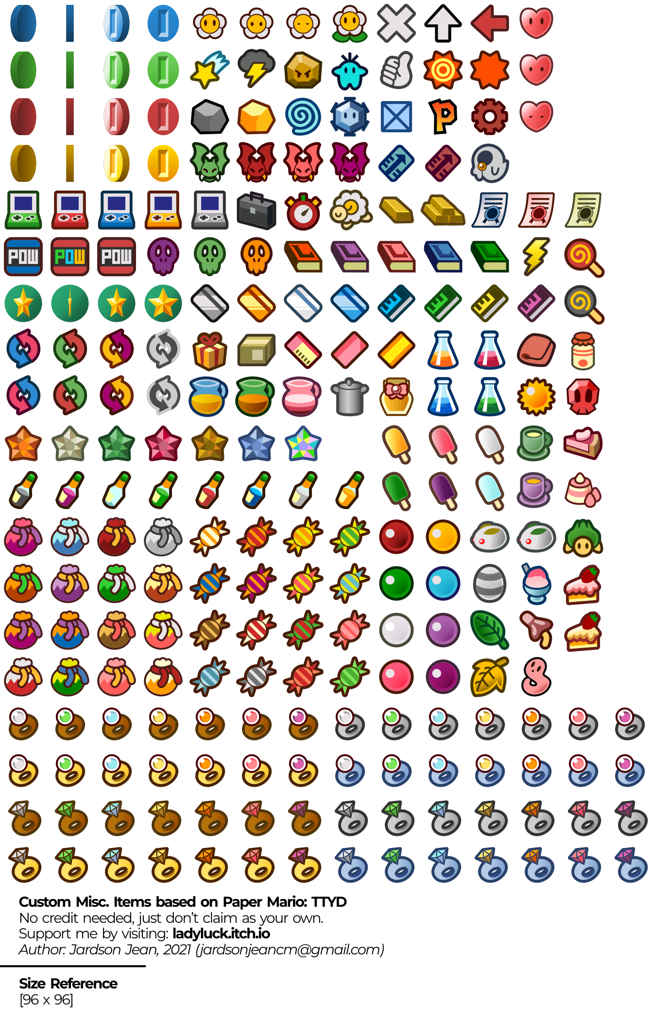 Miscellaneous Items (PM:TTYD)