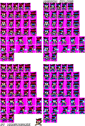 Cartoon Network Customs - K.O. (Mega Man 8-bit Deathmatch-Style)